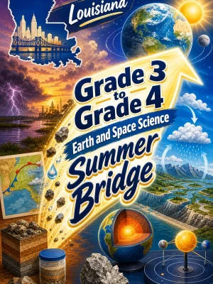 Louisiana Grade 3 to Grade 4 Earth and Space Science Summer Bridge