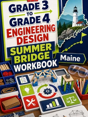 Maine Grade 3 to Grade 4 Engineering Design Summer Bridge Workbook