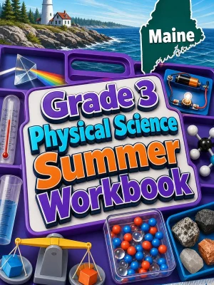 Maine Grade 3 Physical Science Summer Workbook