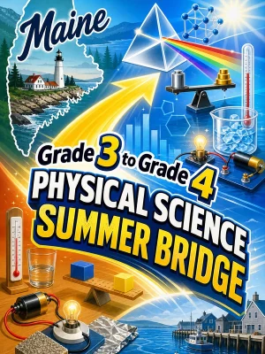Maine Grade 3 to Grade 4 Physical Science Summer Bridge