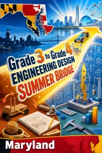 Maryland Grade 3 to Grade 4 Engineering Design Summer Bridge