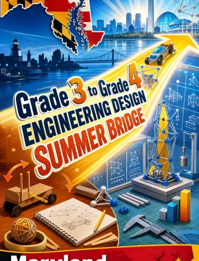 Maryland Grade 3 to Grade 4 Engineering Design Summer Bridge