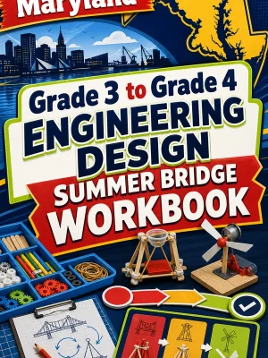 Maryland Grade 3 to Grade 4 Engineering Design Summer Bridge Workbook
