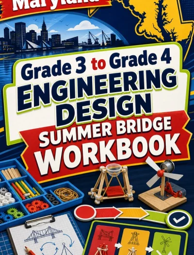 Maryland Grade 3 to Grade 4 Engineering Design Summer Bridge Workbook
