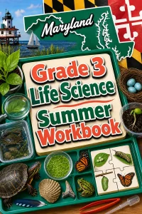 Maryland Grade 3 Life Science Summer Workbook