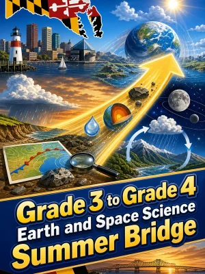 Maryland Grade 3 to Grade 4 Earth and Space Science Summer Bridge