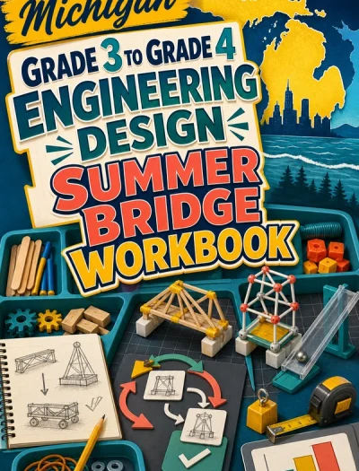 Michigan Grade 3 to Grade 4 Engineering Design Summer Bridge Workbook