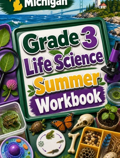 Michigan Grade 3 Life Science Summer Workbook