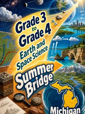 Michigan Grade 3 to Grade 4 Earth and Space Science Summer Bridge