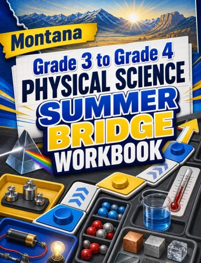 Montana Grade 3 to Grade 4 Physical Science Summer Bridge Workbook