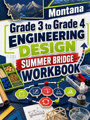 Montana Grade 3 to Grade 4 Engineering Design Summer Bridge Workbook