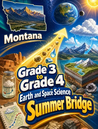 Montana Grade 3 to Grade 4 Earth and Space Science Summer Bridge