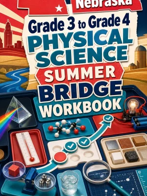 Nebraska Grade 3 to Grade 4 Physical Science Summer Bridge Workbook