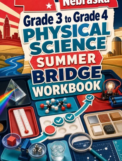 Nebraska Grade 3 to Grade 4 Physical Science Summer Bridge Workbook