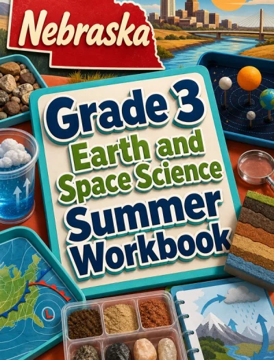 Nebraska Grade 3 Earth and Space Science Summer Workbook