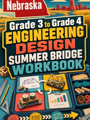 Nebraska Grade 3 to Grade 4 Engineering Design Summer Bridge Workbook