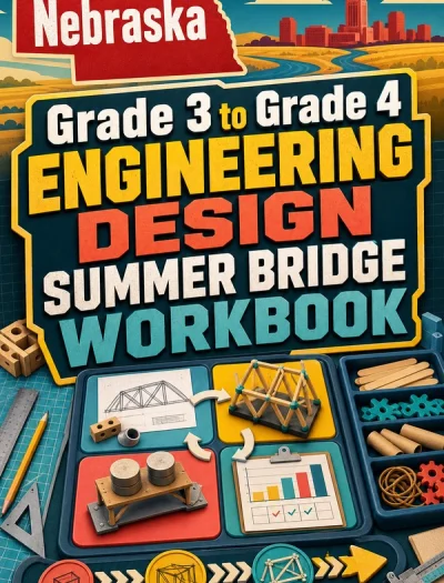 Nebraska Grade 3 to Grade 4 Engineering Design Summer Bridge Workbook