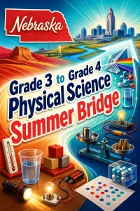 Nebraska Grade 3 to Grade 4 Physical Science Summer Bridge