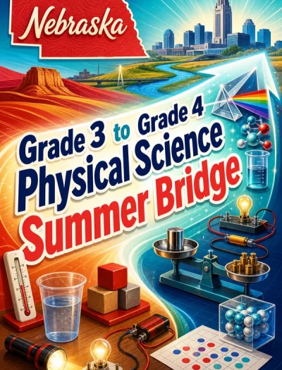 Nebraska Grade 3 to Grade 4 Physical Science Summer Bridge