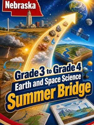 Nebraska Grade 3 to Grade 4 Earth and Space Science Summer Bridge