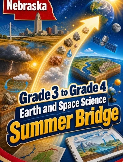 Nebraska Grade 3 to Grade 4 Earth and Space Science Summer Bridge