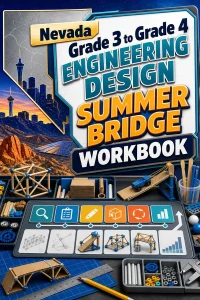 Nevada Grade 3 to Grade 4 Engineering Design Summer Bridge Workbook