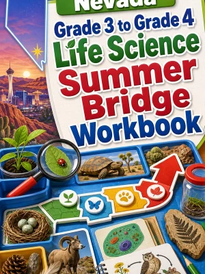 Nevada Grade 3 to Grade 4 Life Science Summer Bridge Workbook