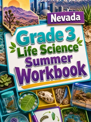 Nevada Grade 3 Life Science Summer Workbook