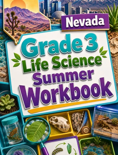 Nevada Grade 3 Life Science Summer Workbook