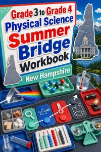 New Hampshire Grade 3 to Grade 4 Physical Science Summer Bridge Workbook