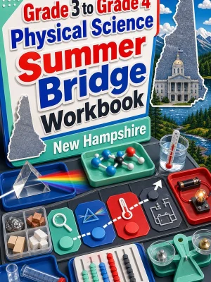 New Hampshire Grade 3 to Grade 4 Physical Science Summer Bridge Workbook