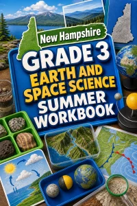 New Hampshire Grade 3 Earth and Space Science Summer Workbook