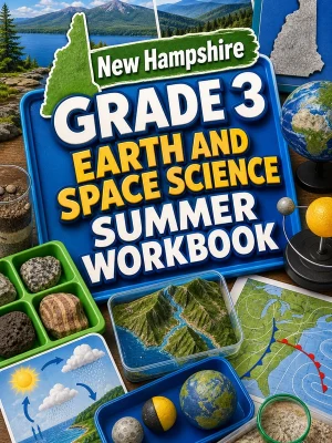 New Hampshire Grade 3 Earth and Space Science Summer Workbook