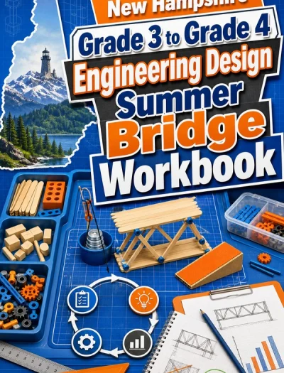 New Hampshire Grade 3 to Grade 4 Engineering Design Summer Bridge Workbook