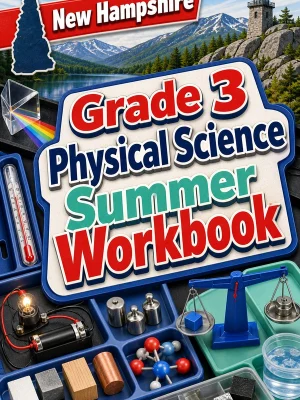 New Hampshire Grade 3 Physical Science Summer Workbook