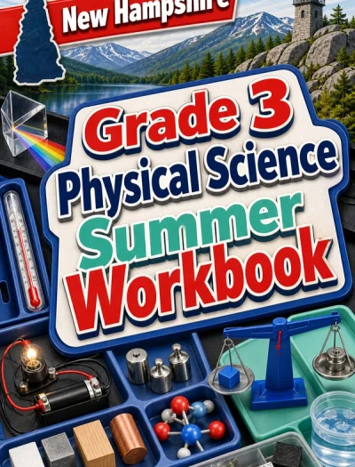 New Hampshire Grade 3 Physical Science Summer Workbook