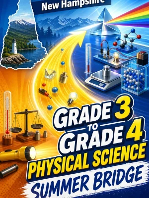 New Hampshire Grade 3 to Grade 4 Physical Science Summer Bridge