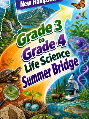 New Hampshire Grade 3 to Grade 4 Life Science Summer Bridge