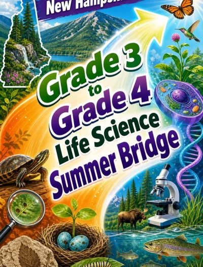 New Hampshire Grade 3 to Grade 4 Life Science Summer Bridge