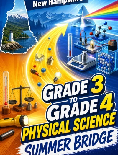 New Hampshire Grade 3 to Grade 4 Physical Science Summer Bridge
