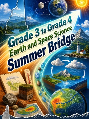 New Hampshire Grade 3 to Grade 4 Earth and Space Science Summer Bridge