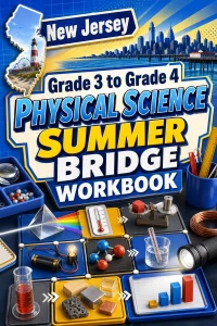 New Jersey Grade 3 to Grade 4 Physical Science Summer Bridge Workbook