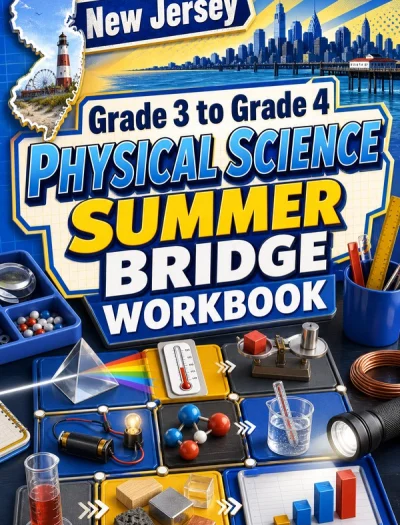 New Jersey Grade 3 to Grade 4 Physical Science Summer Bridge Workbook