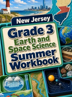 New Jersey Grade 3 Earth and Space Science Summer Workbook