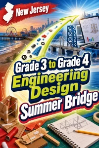 New Jersey Grade 3 to Grade 4 Engineering Design Summer Bridge