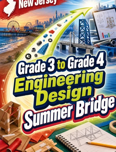 New Jersey Grade 3 to Grade 4 Engineering Design Summer Bridge