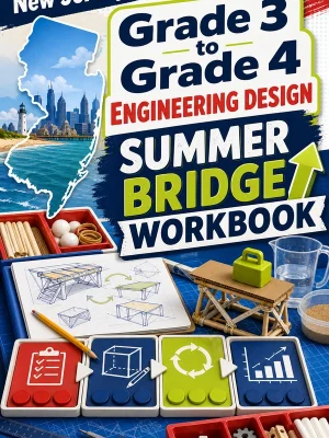 New Jersey Grade 3 to Grade 4 Engineering Design Summer Bridge Workbook