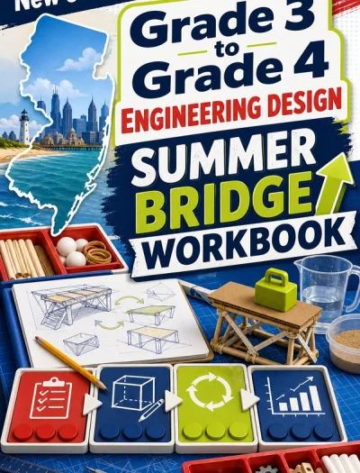 New Jersey Grade 3 to Grade 4 Engineering Design Summer Bridge Workbook