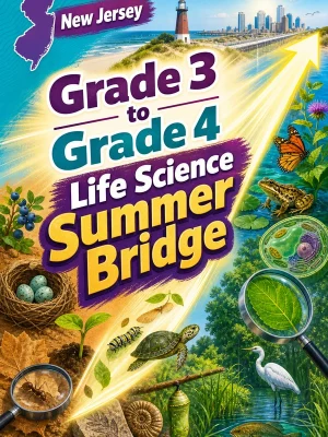 New Jersey Grade 3 to Grade 4 Life Science Summer Bridge