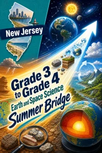 New Jersey Grade 3 to Grade 4 Earth and Space Science Summer Bridge